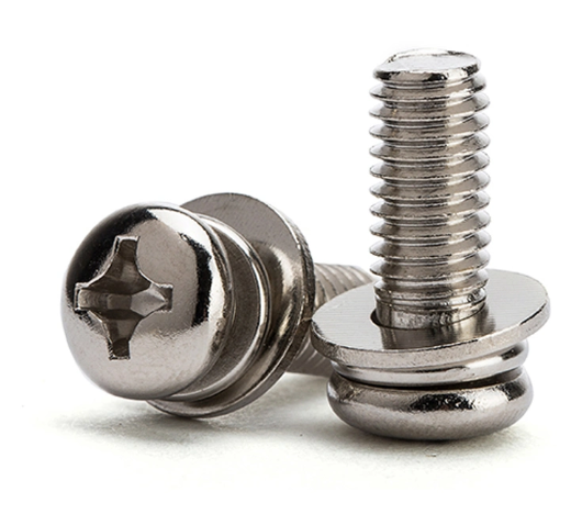 Stainless steel flat screws